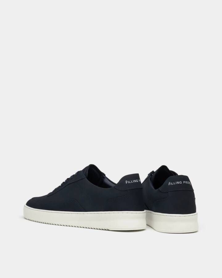 Filling Pieces Mondo 2.0 Ripple Nubuck Navy Blue Heren