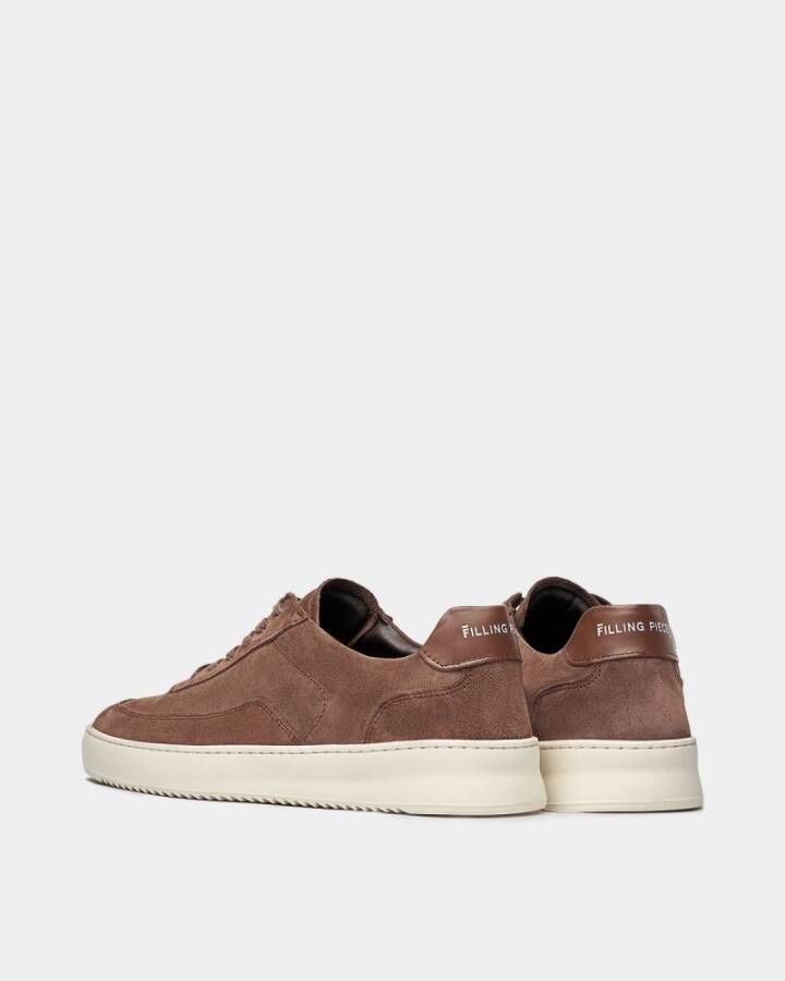 Filling Pieces Mondo Organic Suede Brown Bruin Heren