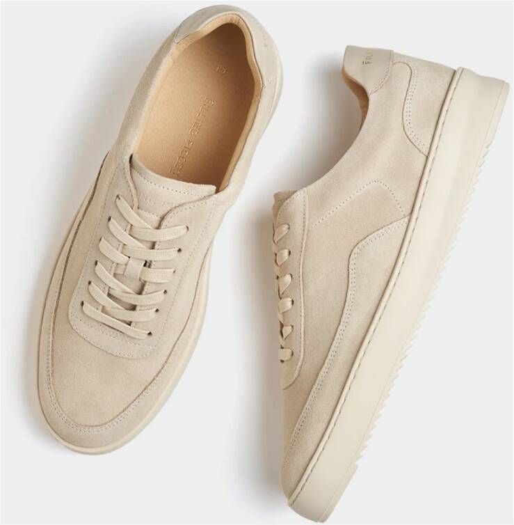 Filling Pieces Mondo Suede All Beige Heren