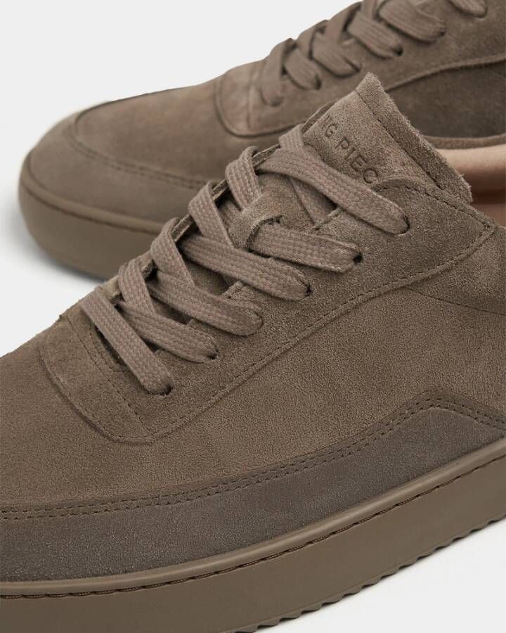 Filling Pieces Mondo Suede All Taupe Brown Heren