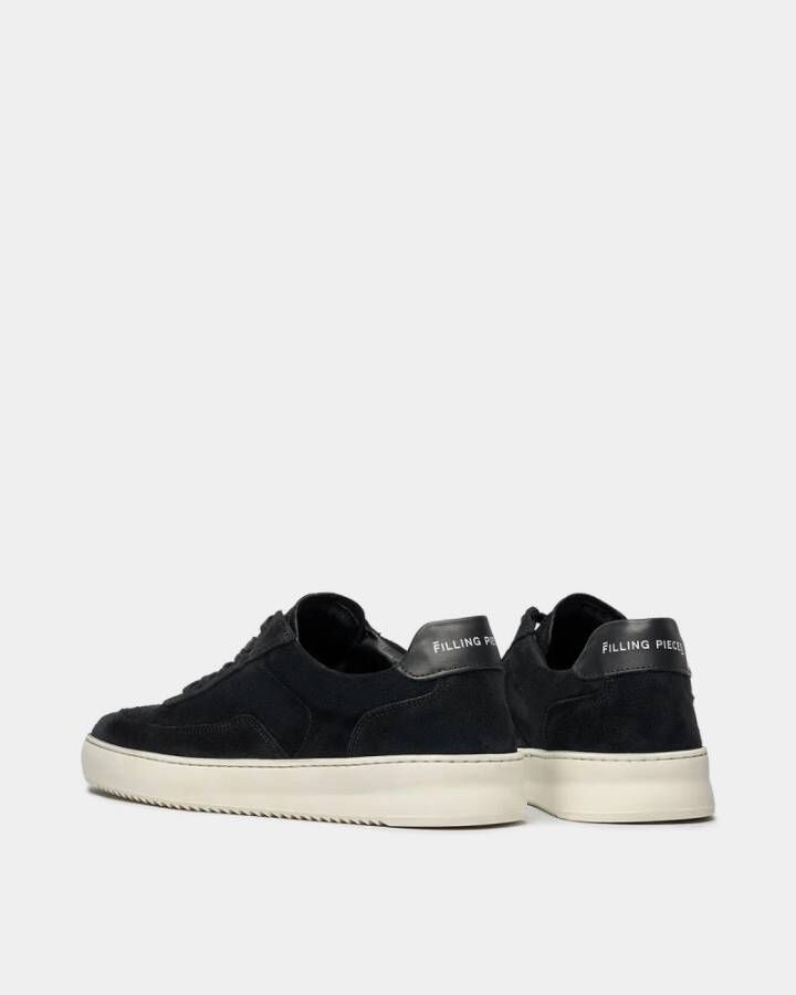 Filling Pieces Mondo Suede Black Heren