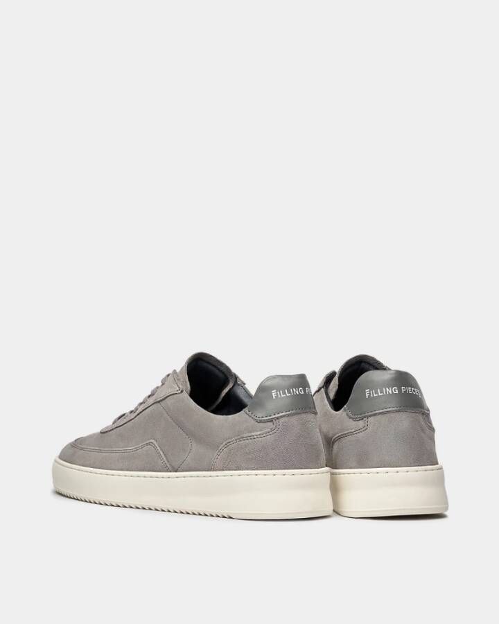 Filling Pieces Mondo Suede Grey Gray Heren