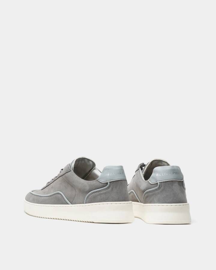 Filling Pieces Mondo Suede Lux Grey Gray Heren