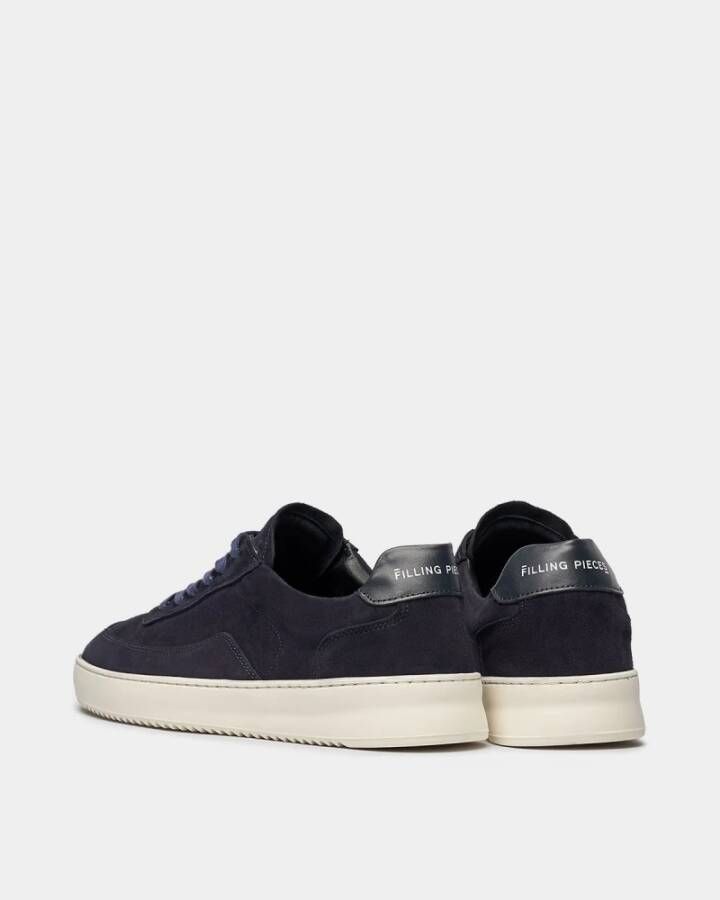 Filling Pieces Mondo Suede Navy Blue Heren