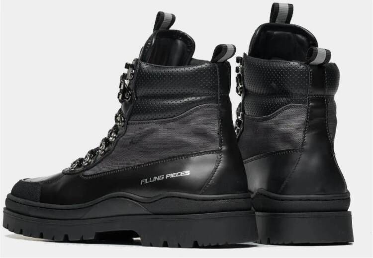 Filling Pieces Mountain Boot Quartz Black Zwart Unisex