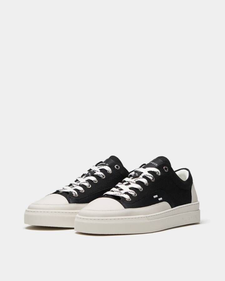 Filling Pieces Riviera Low Black Heren