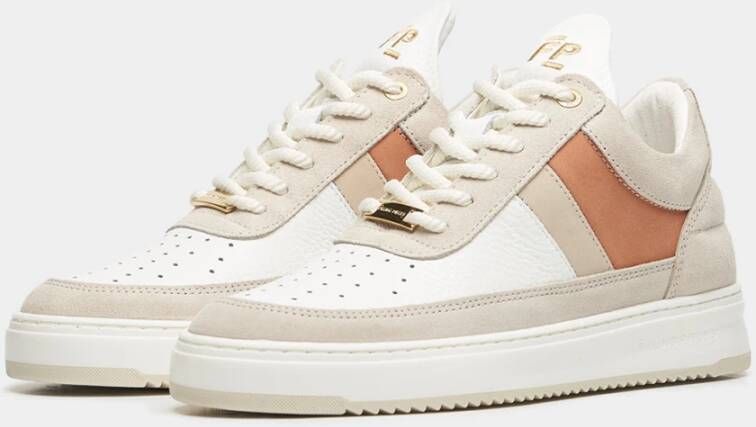 Filling Pieces Sneakers Game Beige Dames