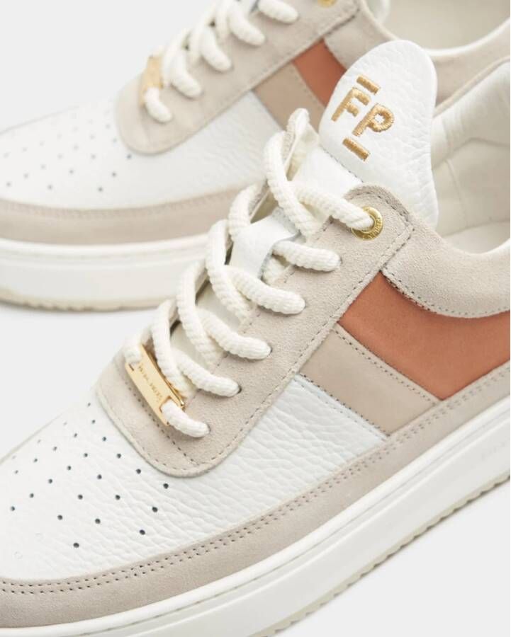 Filling Pieces Sneakers Game Beige Dames