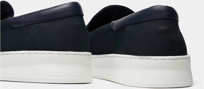 Filling Pieces Signature Loafer Navy Blue Heren