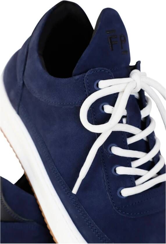 Filling Pieces Sneakers Blauw Heren