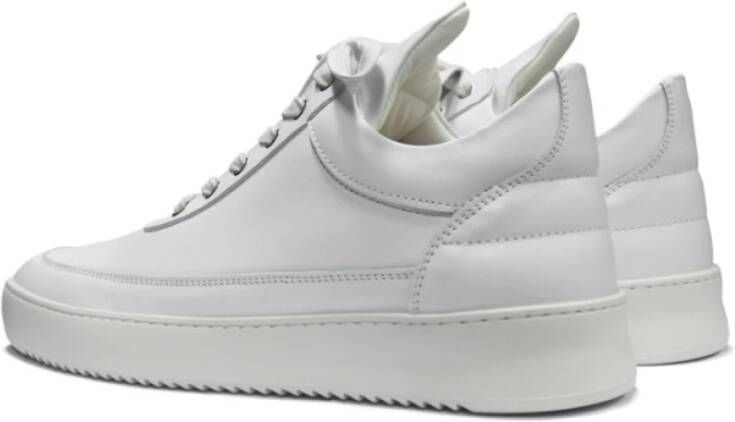 Filling Pieces Witte lage top sneakers White Heren