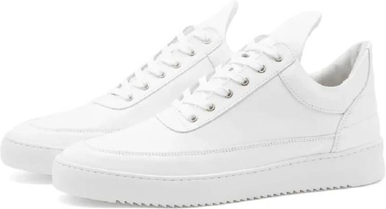 Filling Pieces Witte Ripple Lane Sneakers White Heren