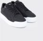 Filling Pieces Zwarte leren Avenue Sneakers Black Dames - Thumbnail 2