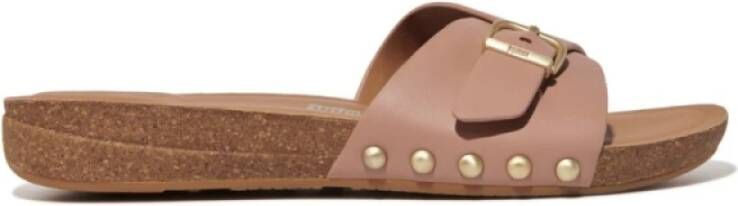 FitFlop Comfortabele Gewatteerde Sandalen Brown Dames