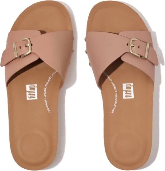 FitFlop Comfortabele Gewatteerde Sandalen Brown Dames