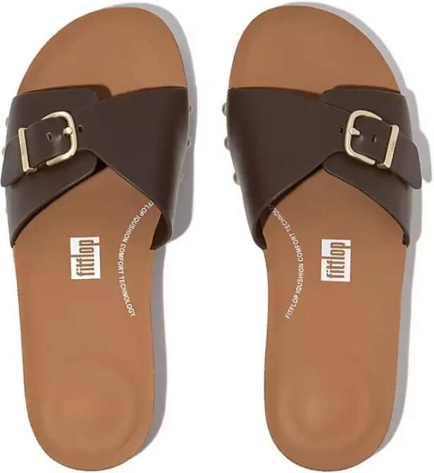 FitFlop Comfortabele Kussensandalen Brown Dames