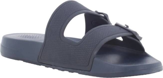 FitFlop Comfortabele Twee-Bar Gesp Sandalen Blue Dames