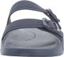 FitFlop Comfortabele Twee-Bar Gesp Sandalen Blue Dames - Thumbnail 9