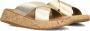 FITFLOP Slippers Dames Ft8 Maat: 36 Materiaal: Leer Kleur: Goud - Thumbnail 2