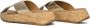 FITFLOP Slippers Dames Ft8 Maat: 36 Materiaal: Leer Kleur: Goud - Thumbnail 3