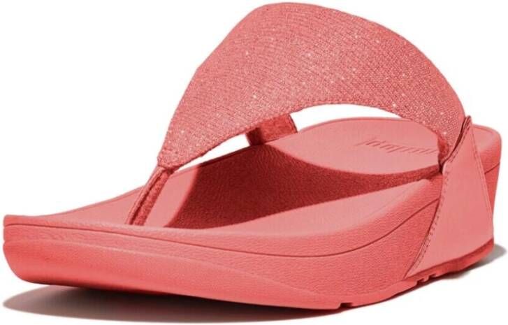 FitFlop Koraal Shimmerlux Sandalen Lulu Stijl Red Dames