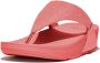 FitFlop Koraal Shimmerlux Sandalen Lulu Stijl Red Dames - Thumbnail 3