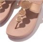 FitFlop Halo Bead-Circle Metallic Toe-Post Sandals ROZE - Thumbnail 4