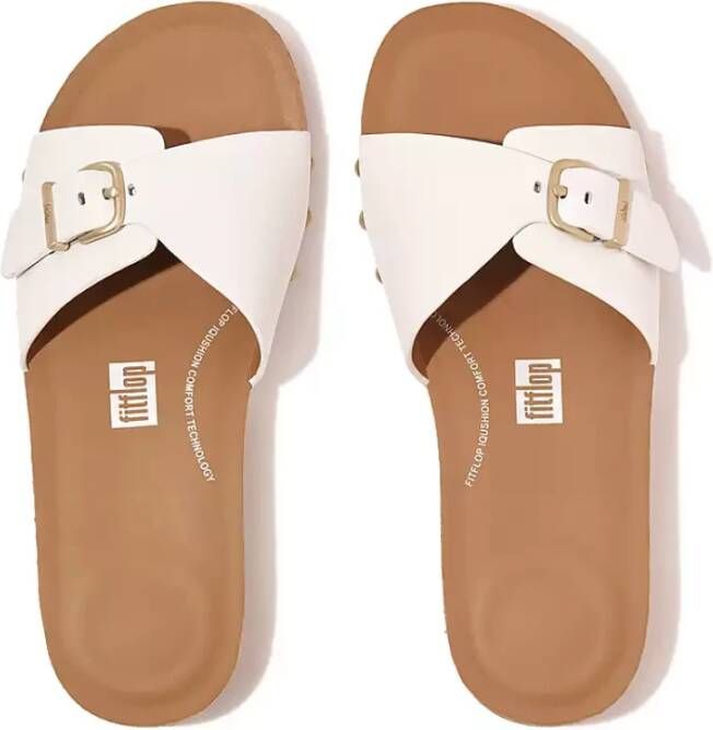 FitFlop Stijlvolle Kussensandalen White Dames