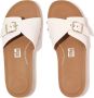 FitFlop iQushion Adjustable Buckle Leather Slippers Dames - Thumbnail 11