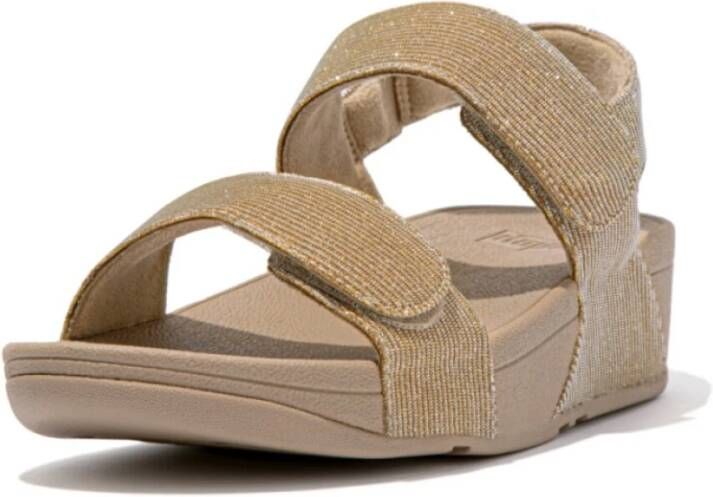 FitFlop Stijlvolle Lulu Sandalen Beige Dames