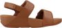 FitFlop Lulu Adjustable Leather Back-Strap Sandals BRUIN - Thumbnail 26