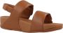 FitFlop Lulu Adjustable Leather Back-Strap Sandals BRUIN - Thumbnail 27