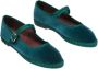 Flabelus Comfortabele Mary Jane Schoenen Green Dames - Thumbnail 2