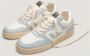 Flamingos' Life Retro Fog Vanilla Stijlvolle Sneakers Blue Unisex - Thumbnail 3