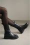 Flattered Scandinavische Chic Mid-Calf Laarzen Black Dames - Thumbnail 5