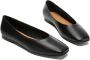 Flattered Square Toe Ballet Flats Black Dames - Thumbnail 2