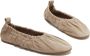 Flattered Suede Ballerina Flats Beige Dames - Thumbnail 2