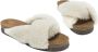 Flattered Teddy Mules voor Wintercomfort Beige Dames - Thumbnail 2