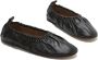 Flattered Zachte Leren Ballerina Flats Black Dames - Thumbnail 2