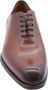 Flecs Whisky Leren Oxford Schoenen Brown Heren - Thumbnail 4