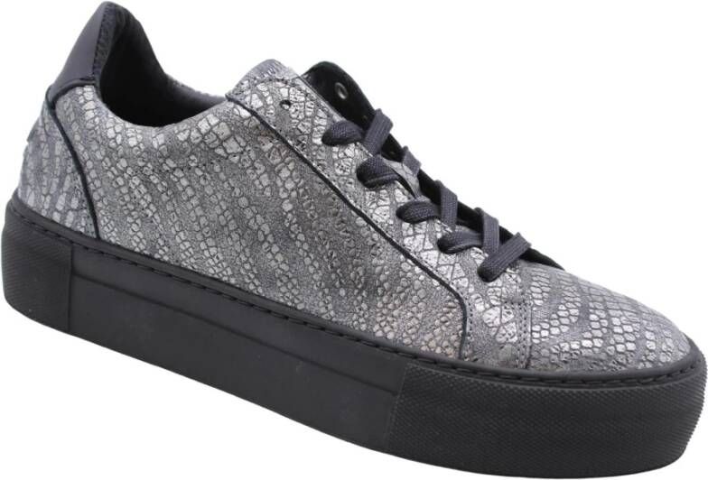 Floris van Bommel Ameland Sneaker Stijlvol en Comfortabel Gray Dames