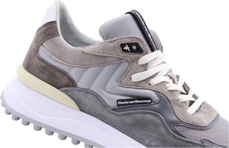 Floris van Bommel Stijlvolle Bambrugge Sneaker Gray Heren