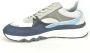 Floris van Bommel Blauw Wit Combo Runner N. DZ Multicolor Heren - Thumbnail 5