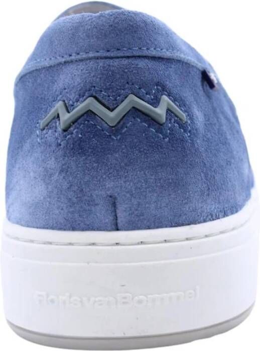 Floris van Bommel Stijlvolle Comfortabele Loafers voor Mannen Blue Heren