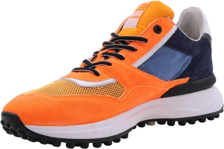 Floris van Bommel Brugge Sneaker Orange Heren