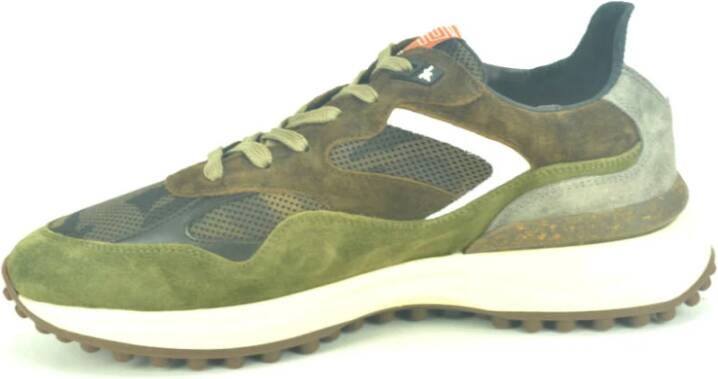 Floris van Bommel Camo Runner Sneakers Beige Heren