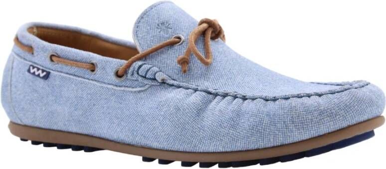 Floris van Bommel Chatelet Mocassin Blue Heren