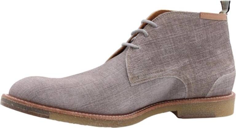 Floris van Bommel Comines Stijlvolle Bottine Beige Heren