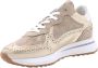 Floris van Bommel Sneakers Dames Lage sneakers Damesschoenen Leer SFW-10109 Goud - Thumbnail 8