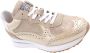 Floris van Bommel Sneakers Dames Lage sneakers Damesschoenen Leer SFW-10109 Goud - Thumbnail 12